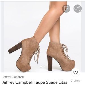 Jeffrey Campbell Taupe Litas!